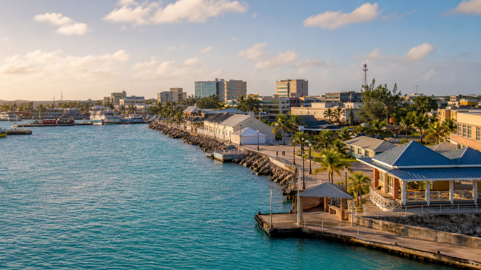 George Town harbour and waterfront